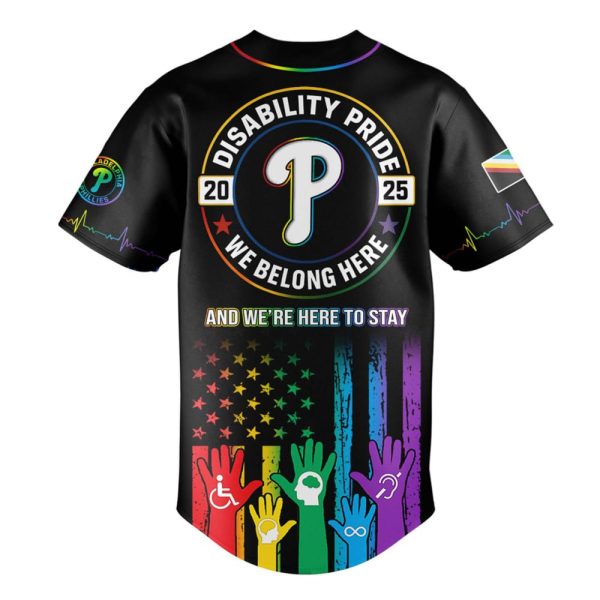 Phillies Disability Pride Month Jersey 2025