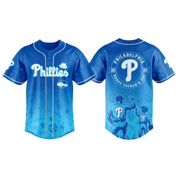 Phillies Father’s Day 2025 Jersey