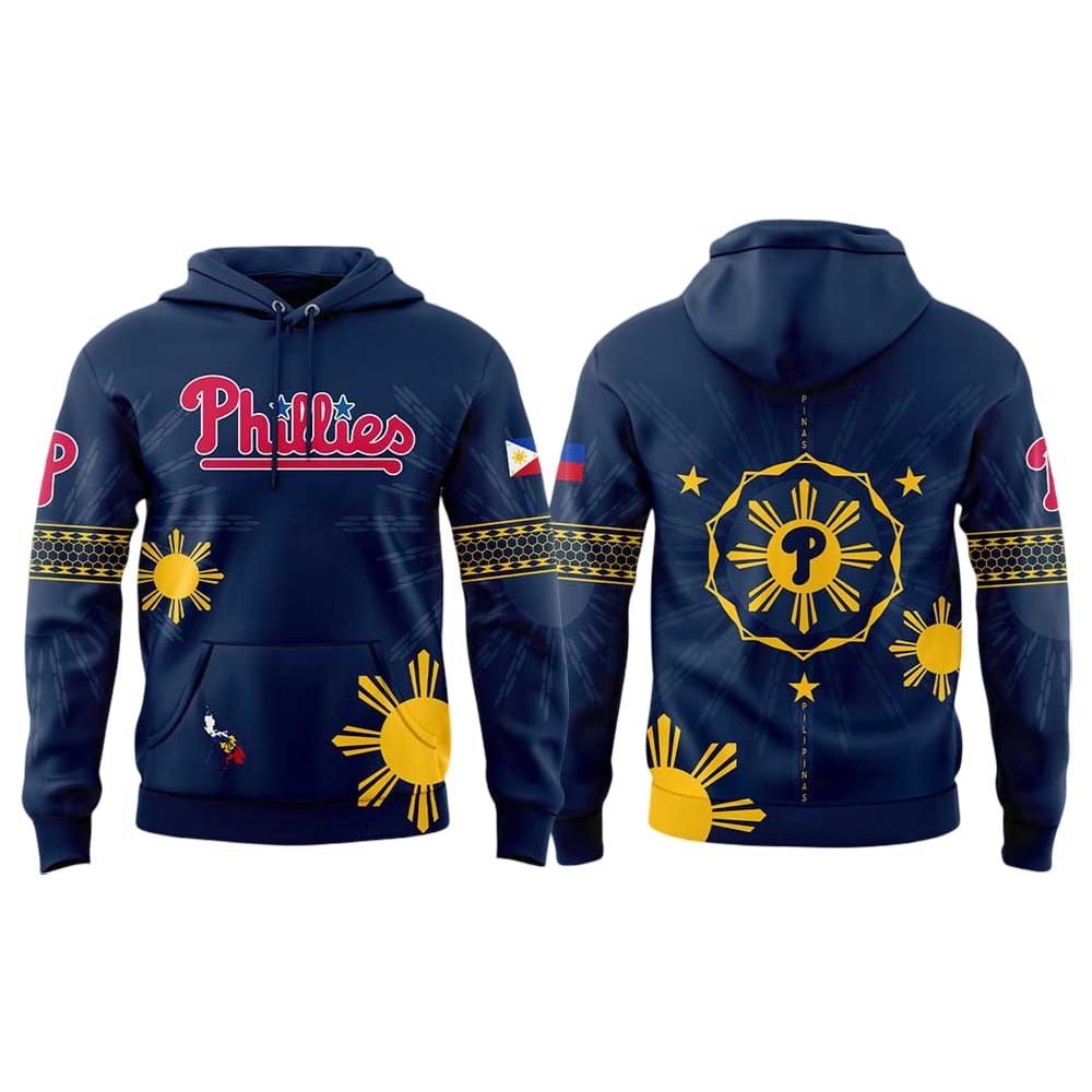 Phillies Filipino Heritage Night Hoodie 2025 Phillies Filipino Heritage Night Hoodie 2025