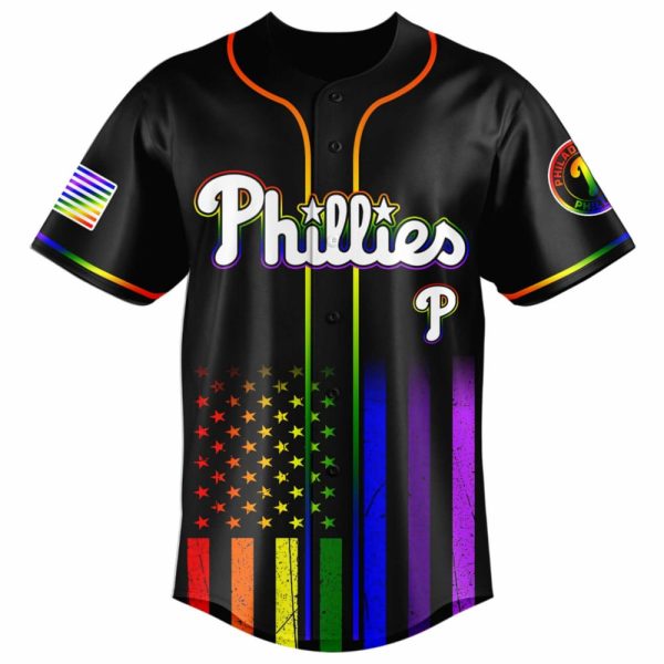 Phillies Pride Month Jersey 2025