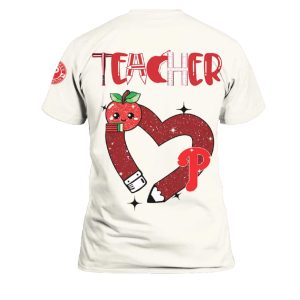 Phillies Teacher Appreciation Night Shirt 2025 3
