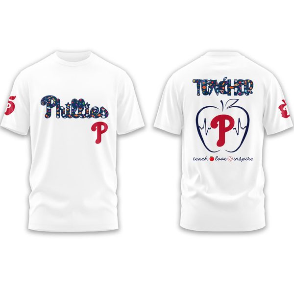 Phillies Teacher Night Shirt 2025