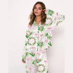 Pink Flamingo Pajama Set