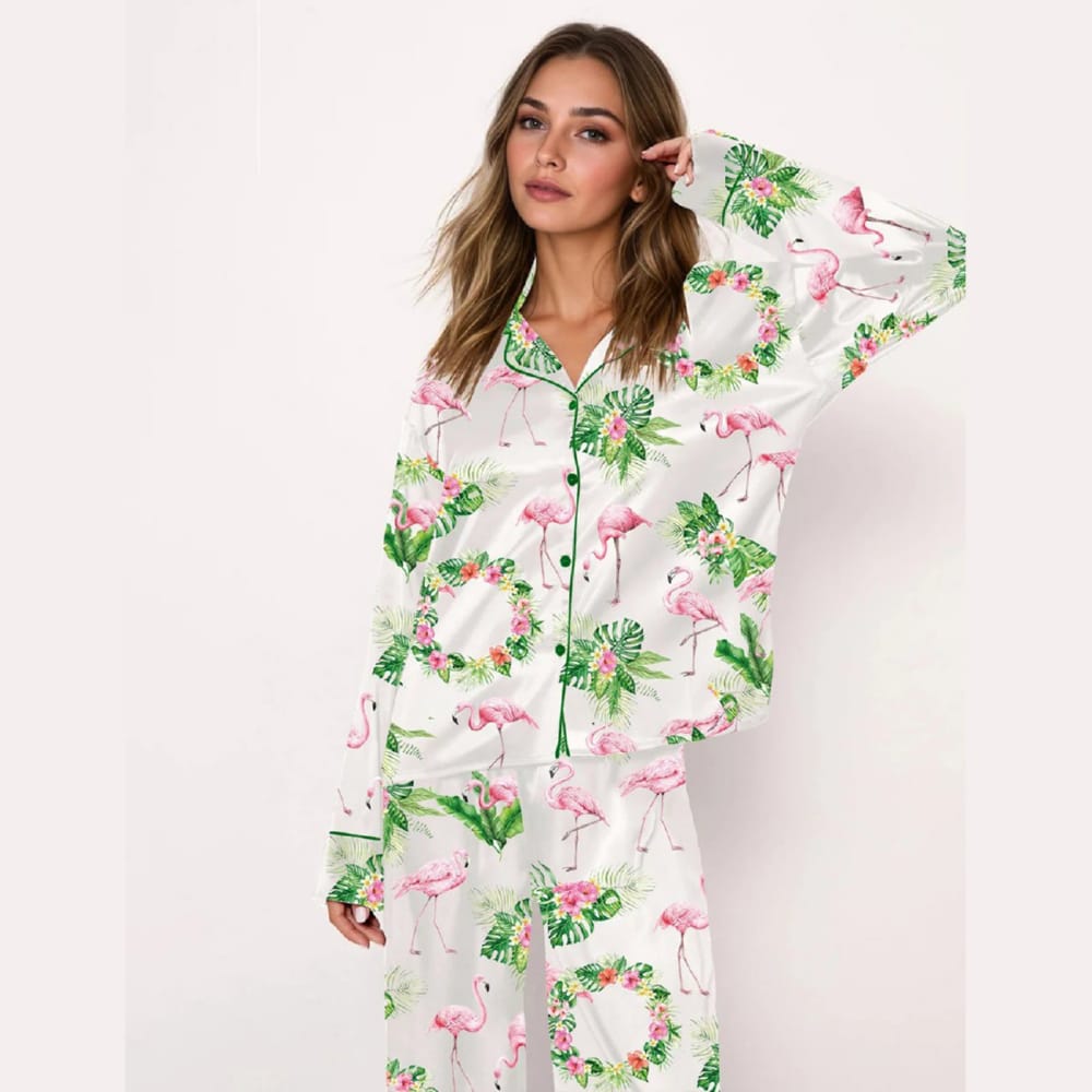 Pink Flamingo Pajama Set Pink Flamingo Pajama Set