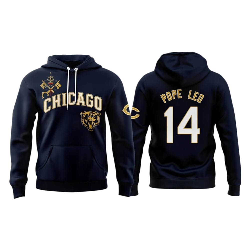 Pope Leo 14 Bears Hoodie Pope Leo 14 Bears Hoodie
