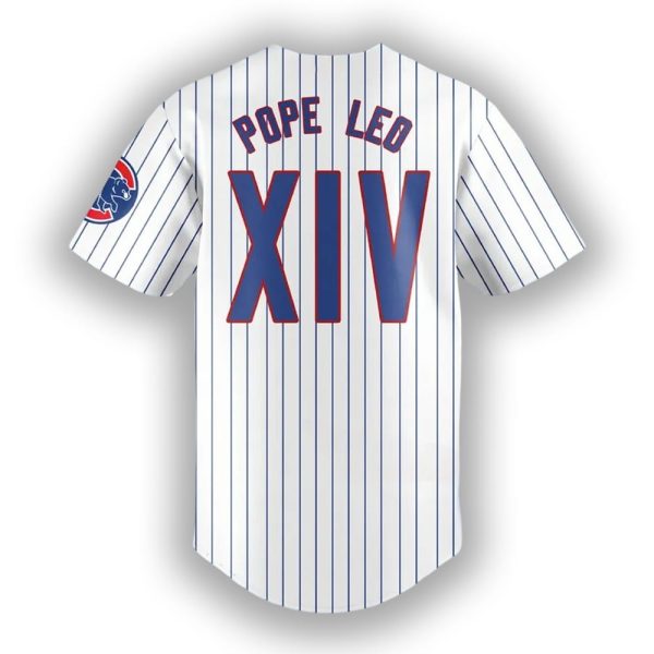 Pope Leo 14 Cubs Baseball Jersey