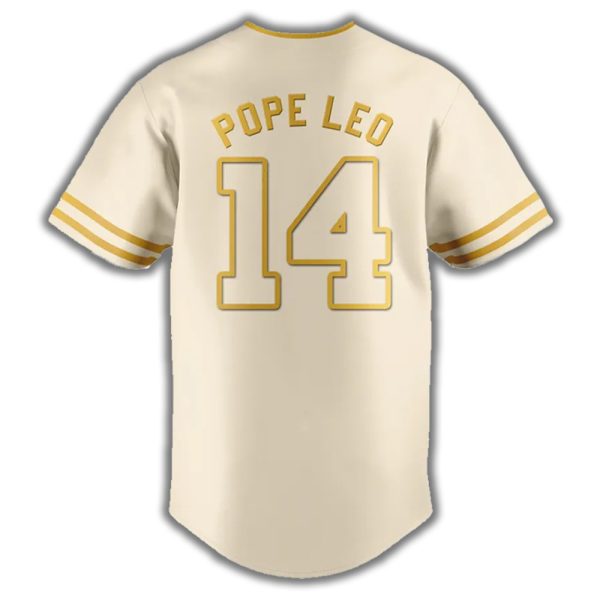 Pope Leo 14 White Sox Vatican City Connect Jersey