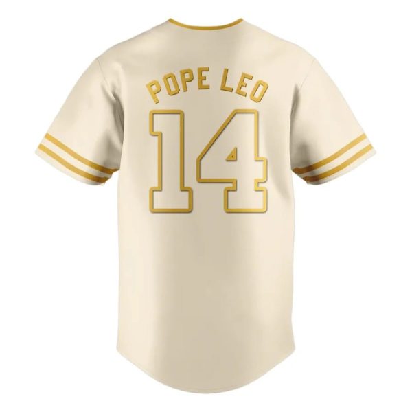 Pope Leo XIV Chicago Vatican City Connect Jersey