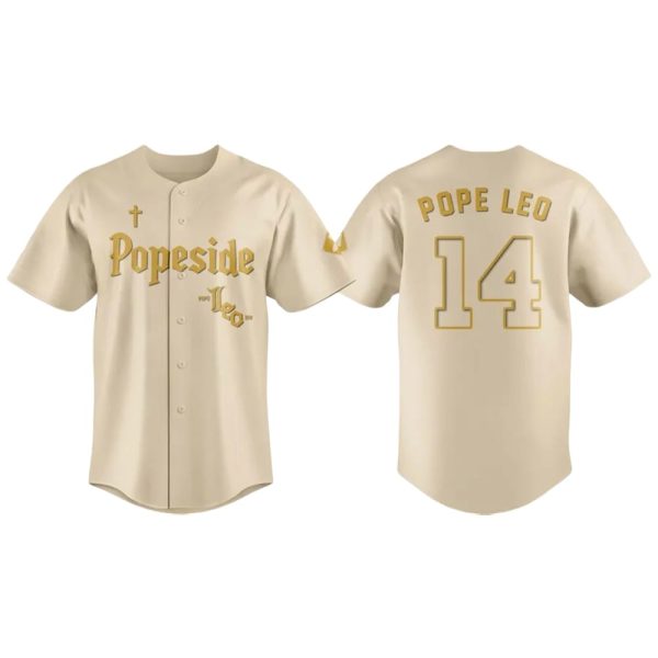 Pope Leo XIV White Sox South Side Of Chicago Jersey