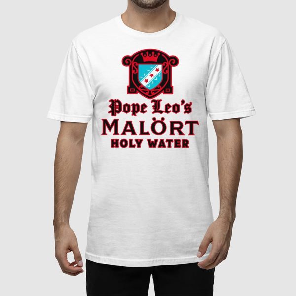 Pope Leo’s Holy Water Shirt