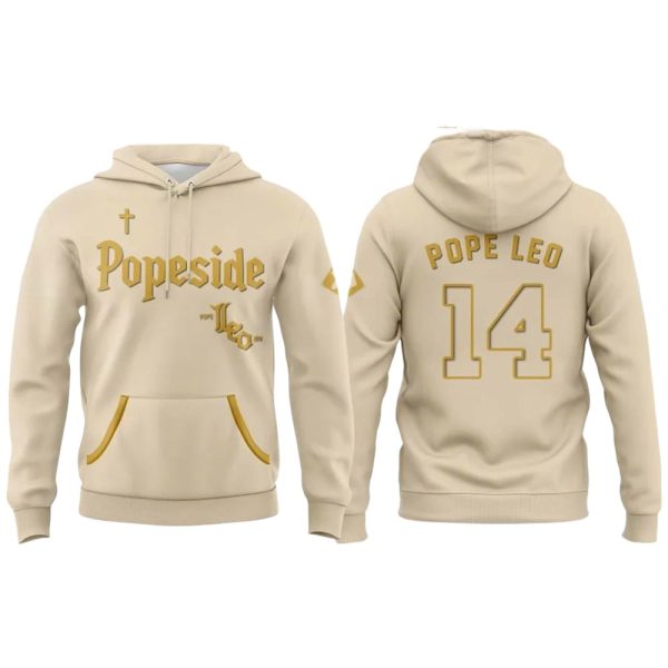 Popeside Pope Leo XIV White Sox South Side Of Chicago Hoodie