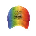 Pride Rainbow We The People Means Everyone Baseball Cap