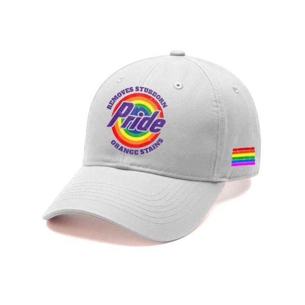 Pride Removes Stubborn Orange Stains Baseball Cap
