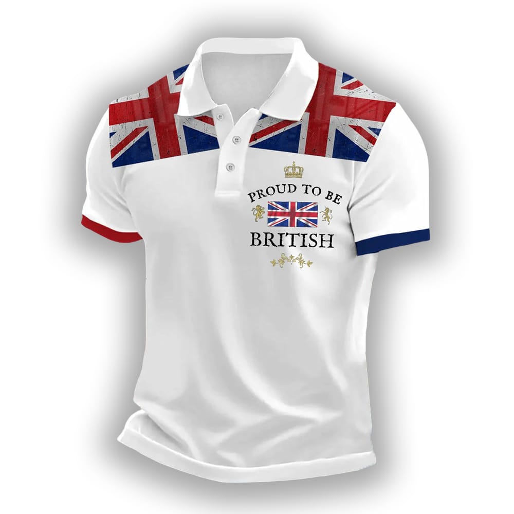 Proud To Be British Polo Shirt Proud To Be British Polo Shirt