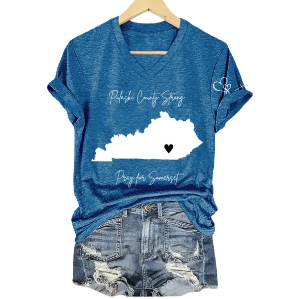 Pulaski County Strong Pray For Somerset Shirt