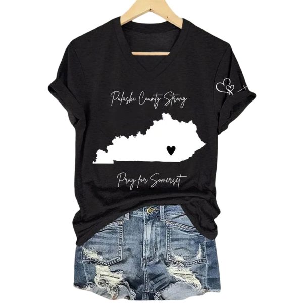 Pulaski County Strong Pray For Somerset Shirt