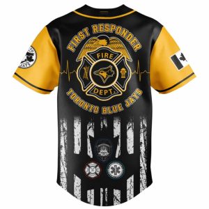 2025 Blue Jays First Responders Night Jersey2
