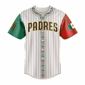 Padres Mexican Heritage Night Striped 2025 Jersey1