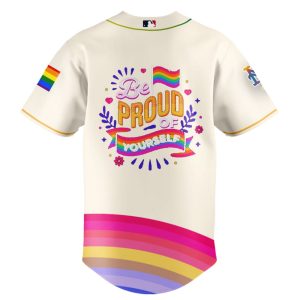 Yankees Pride Month Be Pround Of Yourself Jersey 20252