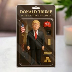 Donald Trump Commander In Chief US Patriotic Pride Acrylic Plaque Block