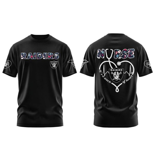 Raiders NURSES NIGHT Shirt 2025