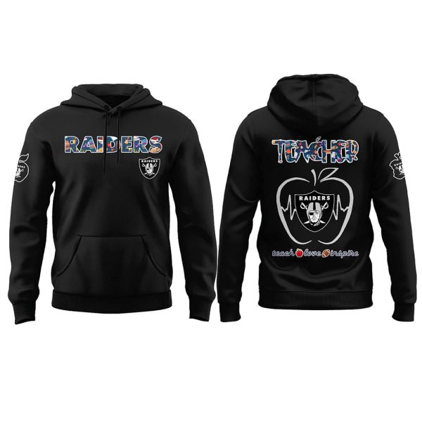 Raiders TEACHER NIGHT Hoodie 2025