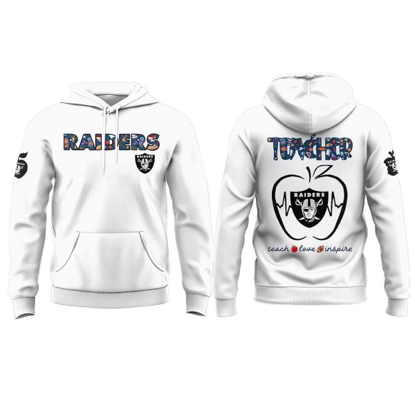 Raiders TEACHER NIGHT Hoodie 2025