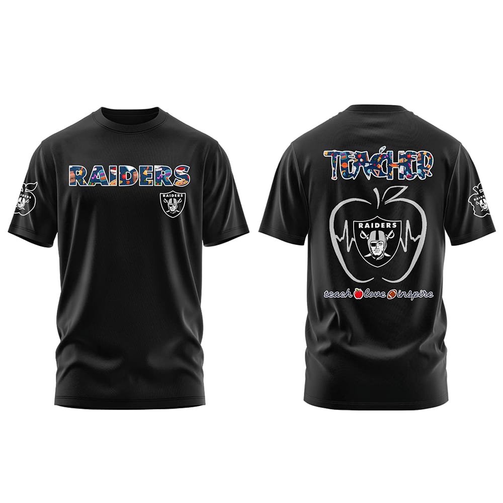 Raiders TEACHER NIGHT Shirt 2025 Raiders TEACHER NIGHT Shirt 2025
