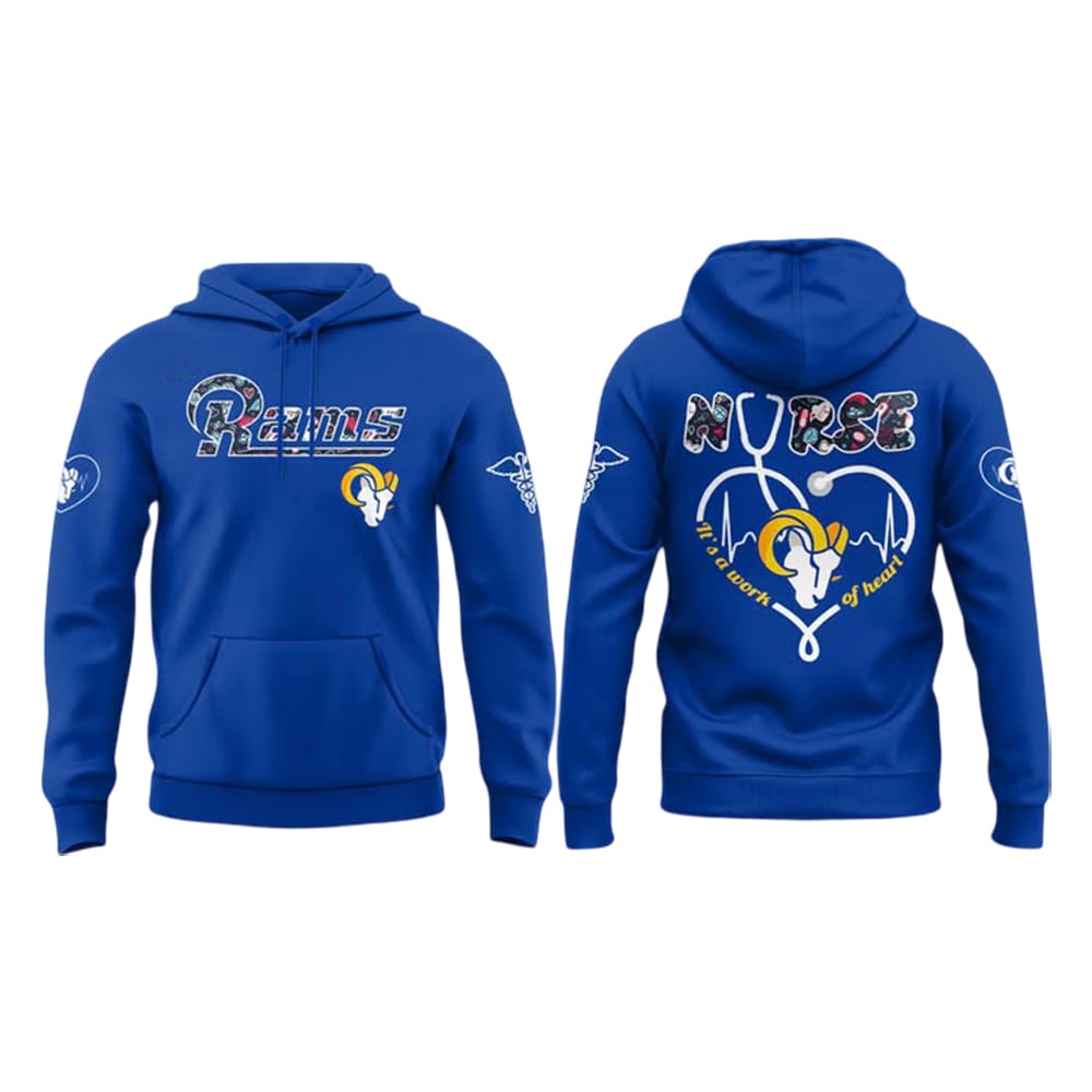 Rams NURSES NIGHT Hoodie 2025 Rams NURSES NIGHT Hoodie 2025