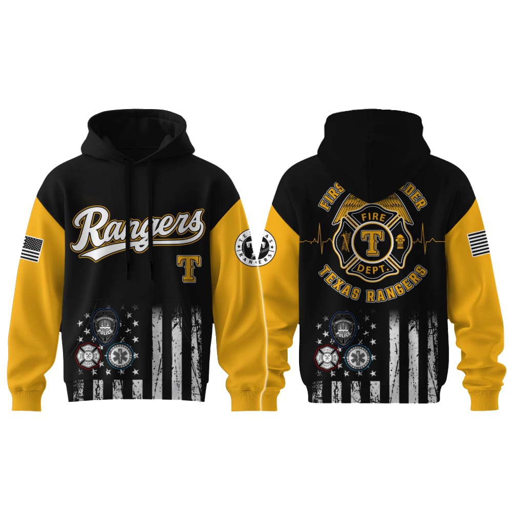 Rangers First Responders Hoodie 2025 Rangers First Responders Hoodie 2025