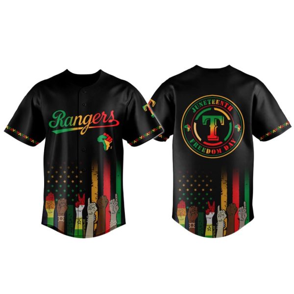 Rangers Juneteenth Freedom Day Jersey 2025