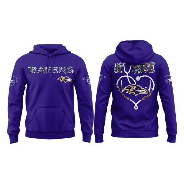 Ravens NURSES NIGHT Hoodie 2025