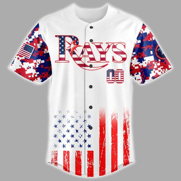 Rays 4th Of July Independence Day Jersey 2025