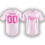 Rays Breast Cancer Awareness Game Night Jersey 2025