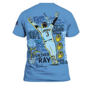 Rays Evan Longoria Thank You For The Memories Signatures Shirt 3