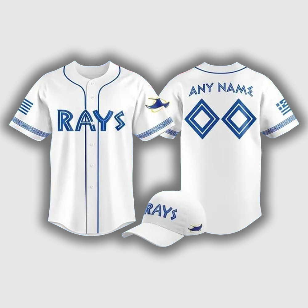 Rays Greek Heritage Day Jersey 2025 Giveaway Rays Greek Heritage Day Jersey 2025 Giveaway