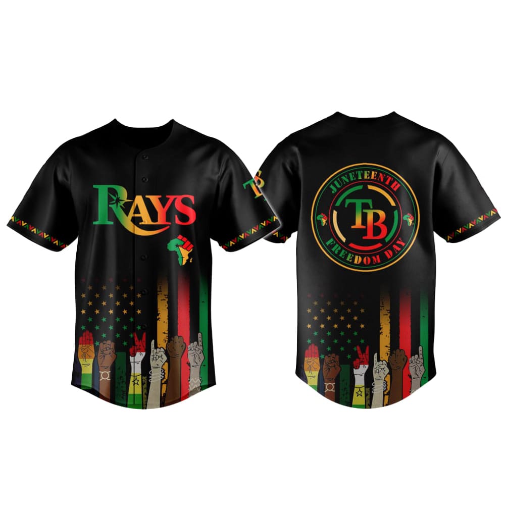 Rays Juneteenth Freedom Day Jersey 2025 Rays Juneteenth Freedom Day Jersey 2025