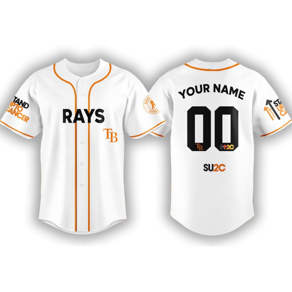 Rays Stand Up To Cancer Night Jersey 2025 Rays Stand Up To Cancer Night Jersey 2025