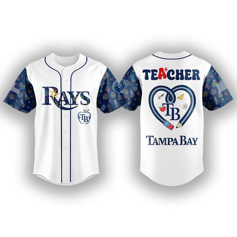 Rays Teacher Appreciation Week Jersey 2025 Rays Teacher Appreciation Week Jersey 2025