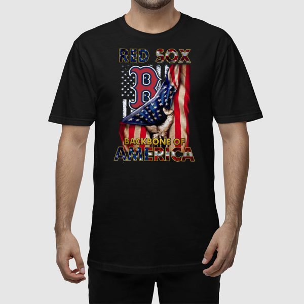 Red Sox Backbone Of America Shirt