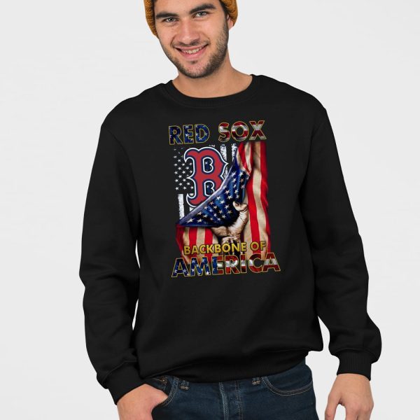 Red Sox Backbone Of America Shirt