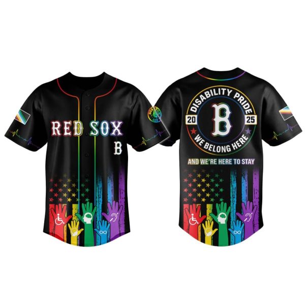 Red Sox Disability Pride Month Jersey 2025