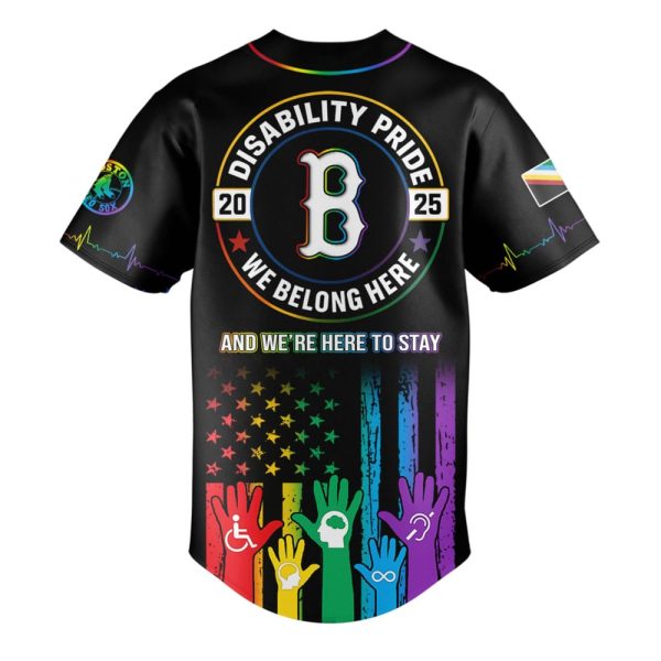 Red Sox Disability Pride Month Jersey 2025