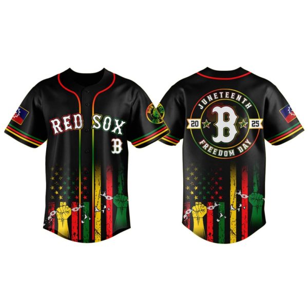 Red Sox Juneteenth Day Jersey 2025