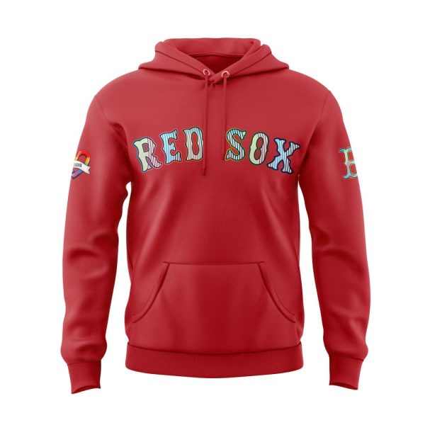 Red Sox LGBTQ Pride Night 2025 Red Combo Hoodie