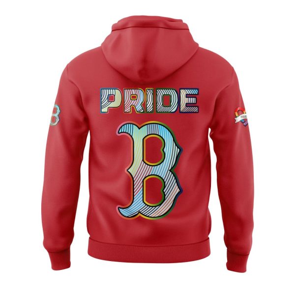 Red Sox LGBTQ Pride Night 2025 Red Combo Hoodie