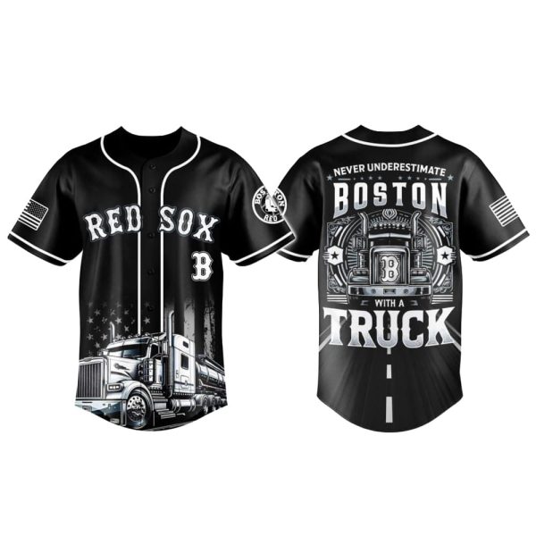 Red Sox Nation Truck Driver Appreciation Week Jersey 2025