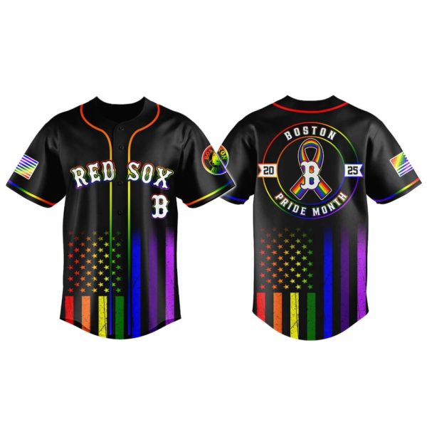 Red Sox Pride Month Jersey 2025