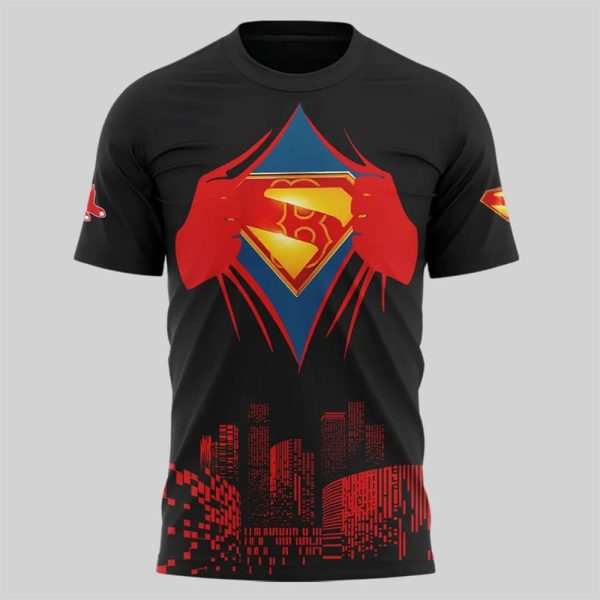 Red Sox Superman Night Shirt 2025