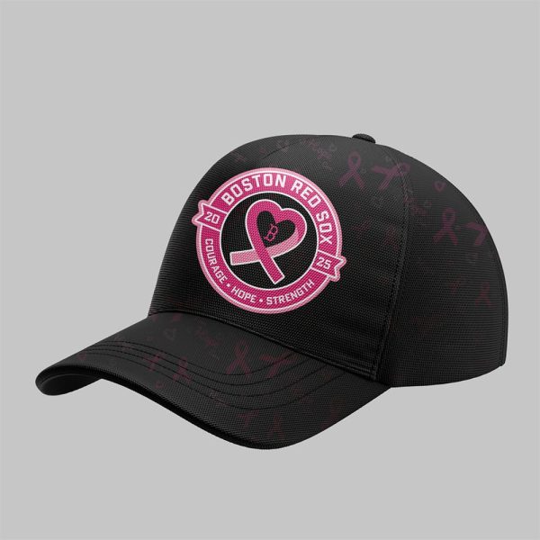 Red Sox x Cancer Awareness Night 2025 Hoodie
